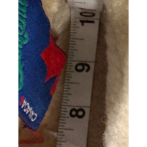 Santana Canada VTG Black Leather Sherpa Lined Boots Mid Calf Winter Biker 8.5 - Picture 12 of 14